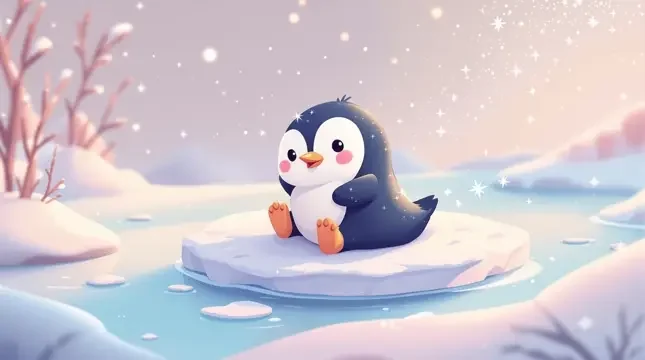 冰雪小企鹅 儿童影像 冰雪小企鹅 封面